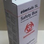 CAJA PARA RESIDUOS PUNZOCORTANTES / IMPORTADO